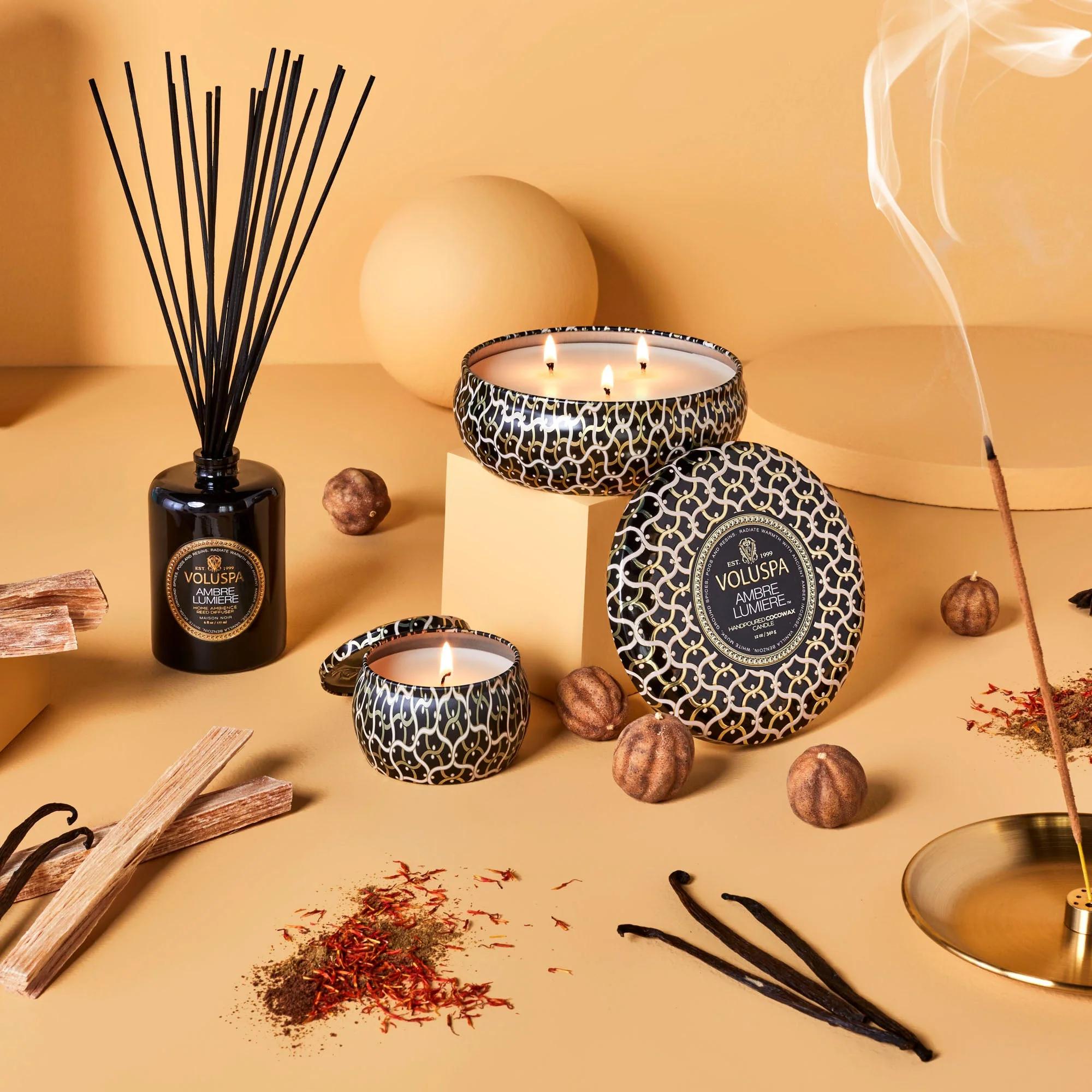 Ambre Lumiere - Reed Diffuser - Image 3