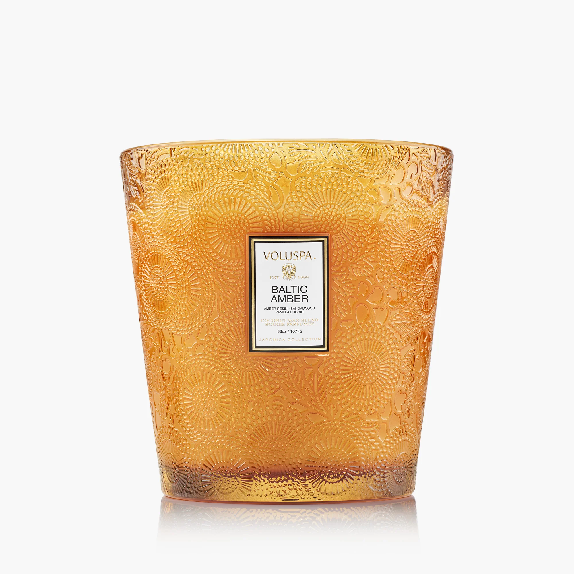 Baltic Amber - 3 Wick Hearth Candle - Image 4
