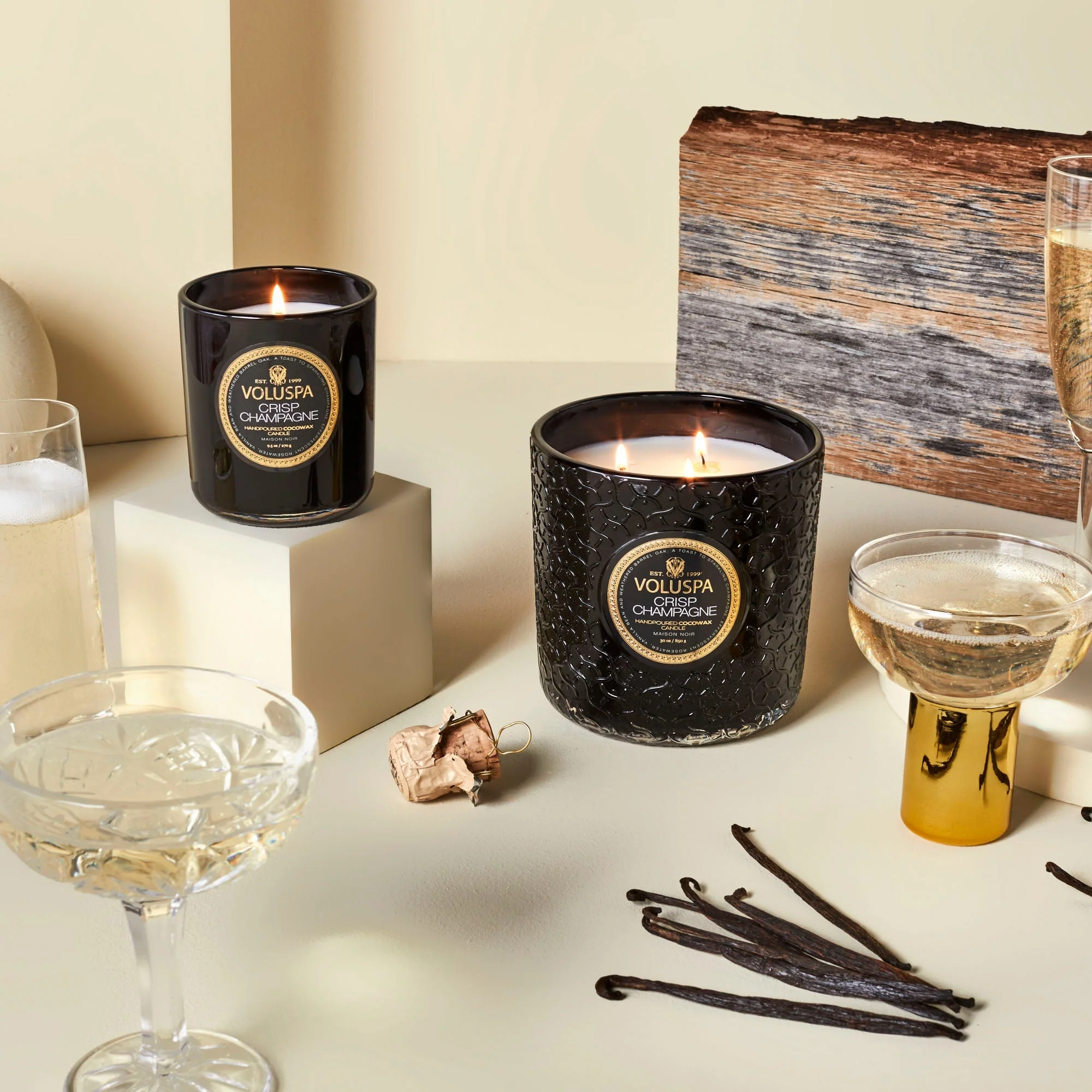 Crisp Champagne - Luxe Candle - Image 2