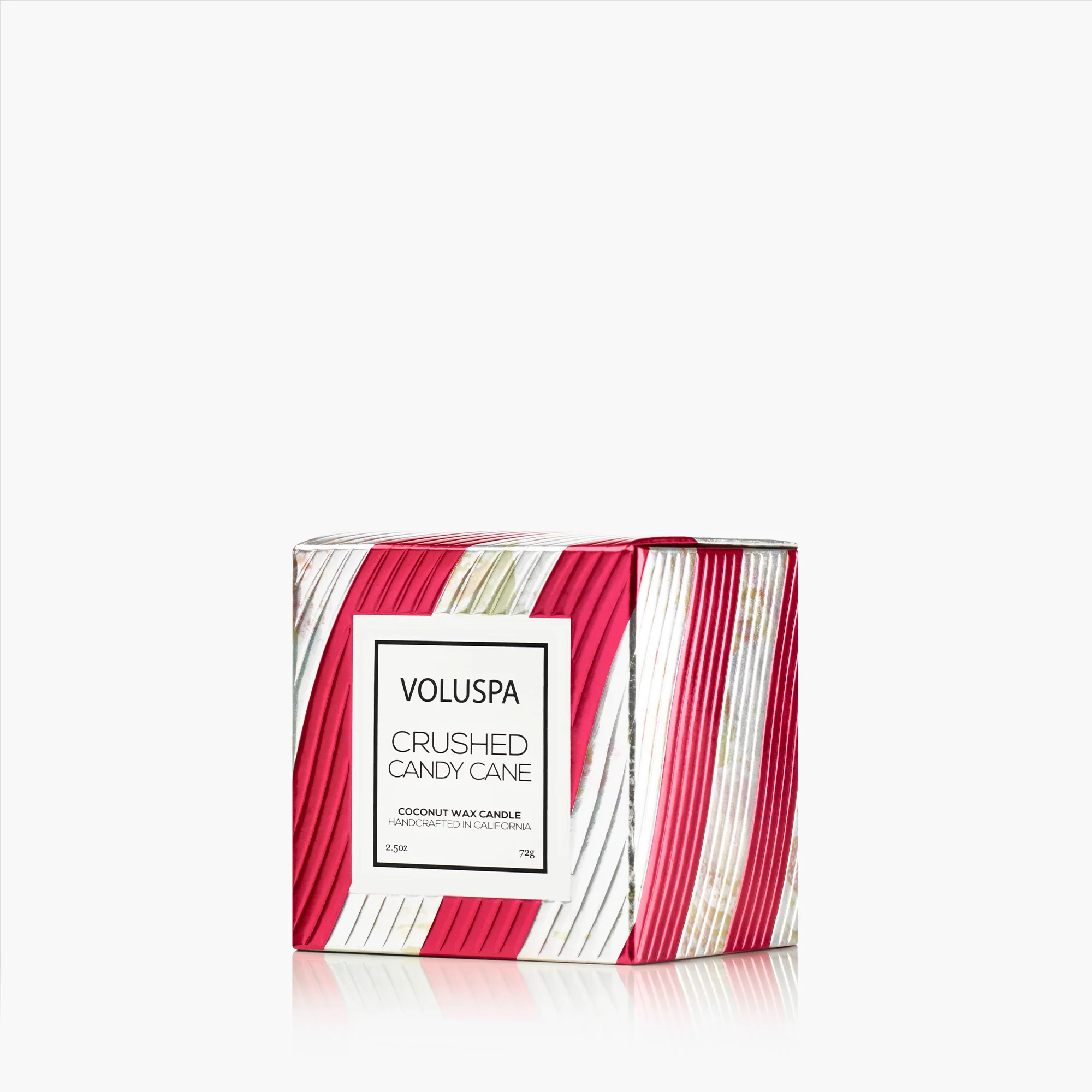 Crushed Candy Cane - Pedestal Candle - Image 3