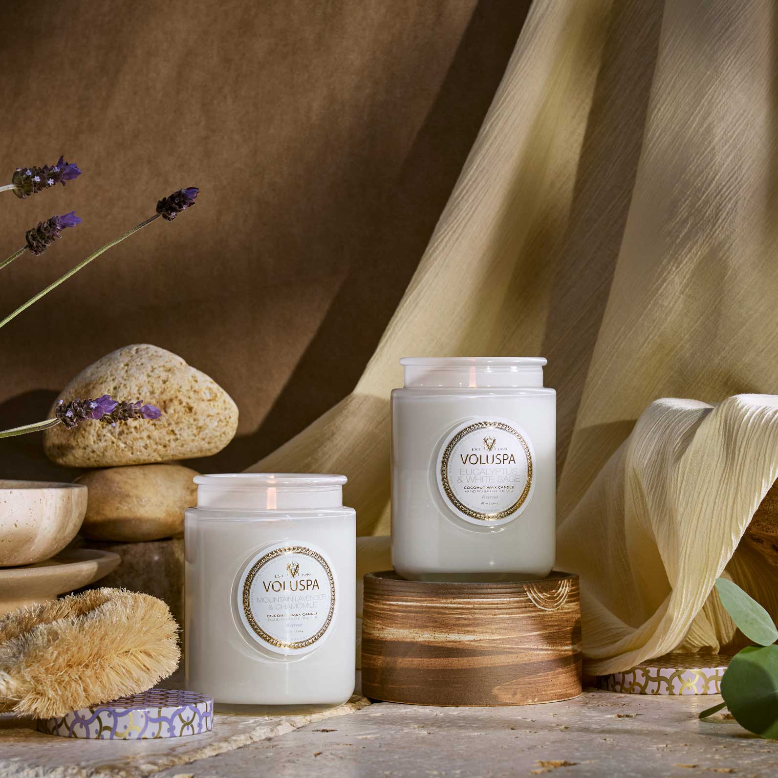 Eucalyptus & White Sage - Large Jar Candle - Image 2