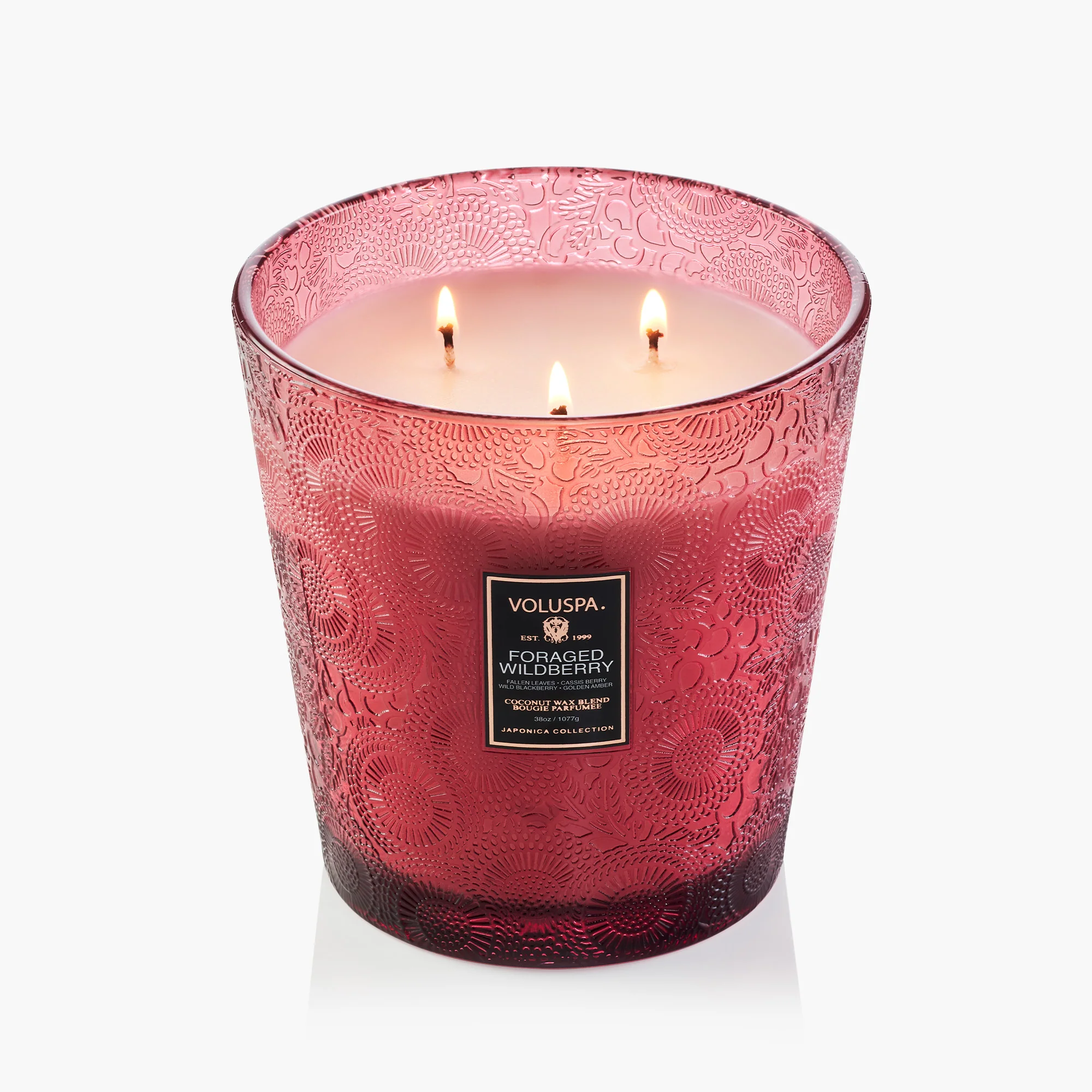 Foraged Wildberry - 3 Wick Hearth Candle - Image 3