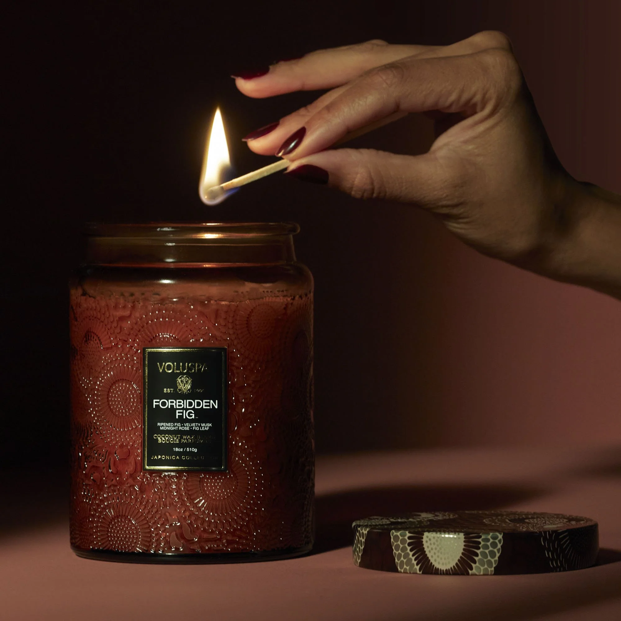 Forbidden Fig - Large Jar Candle - Image 2