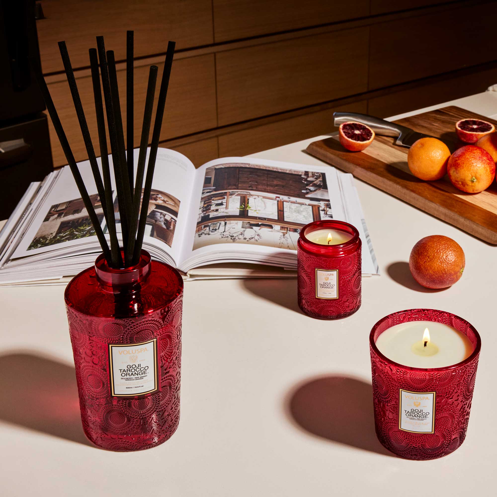 Goji Tarocco Orange - Luxe Reed Diffuser - Image 3