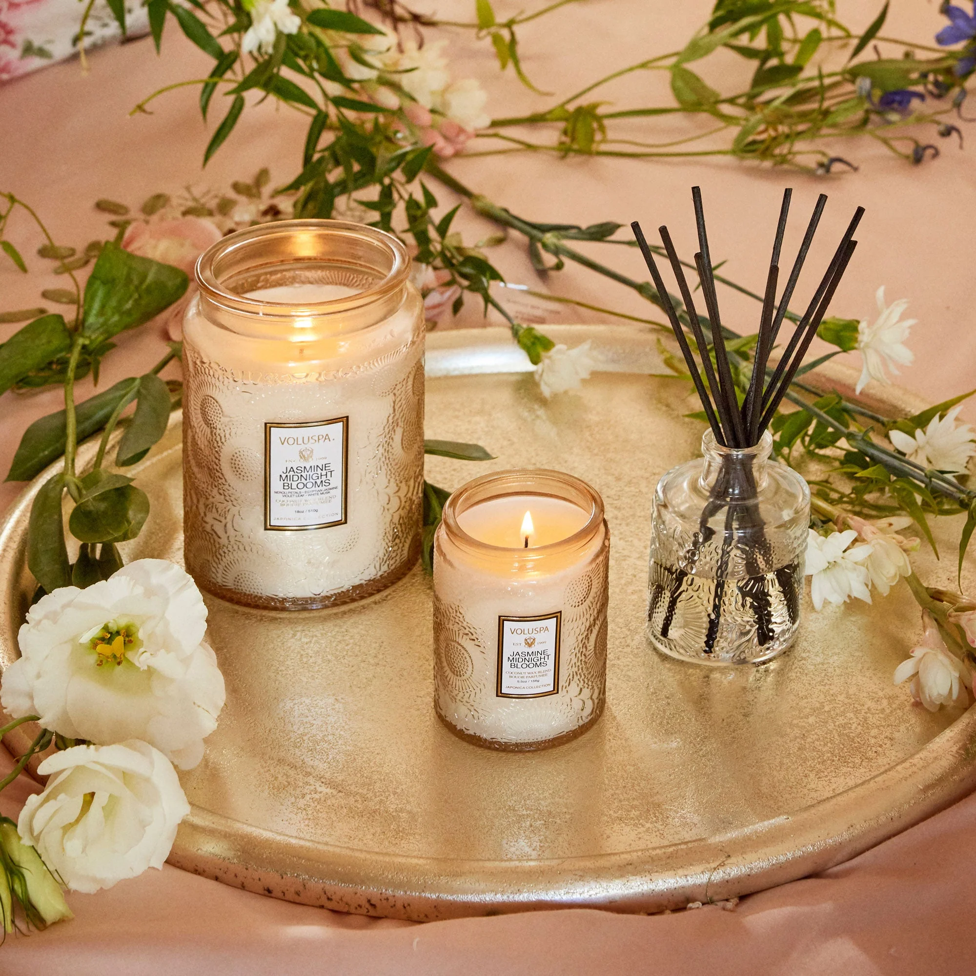 Jasmine Midnight Blooms - Reed Diffuser - Image 2