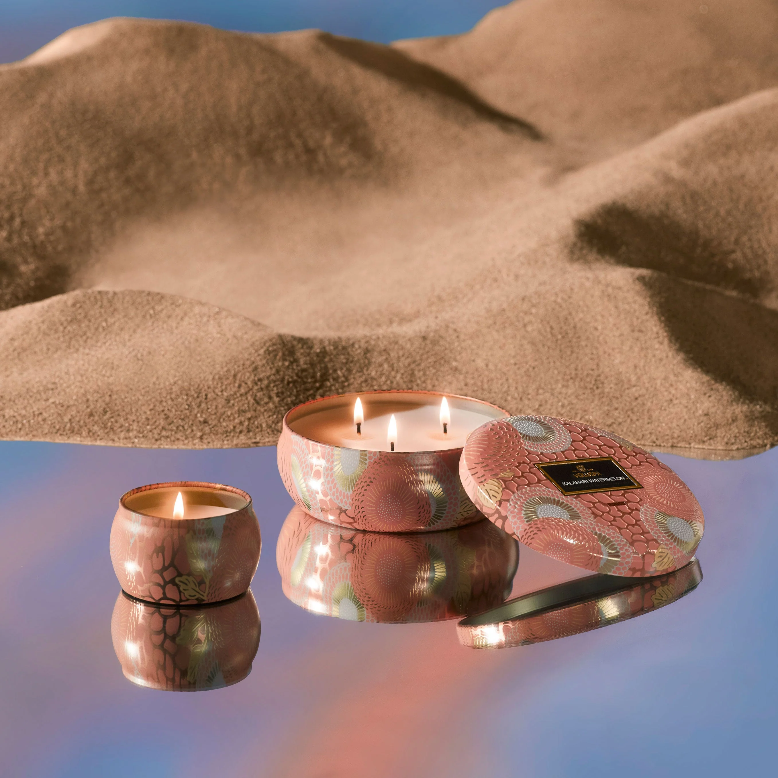 Kalahari Watermelon - 3 Wick Tin Candle - Image 4