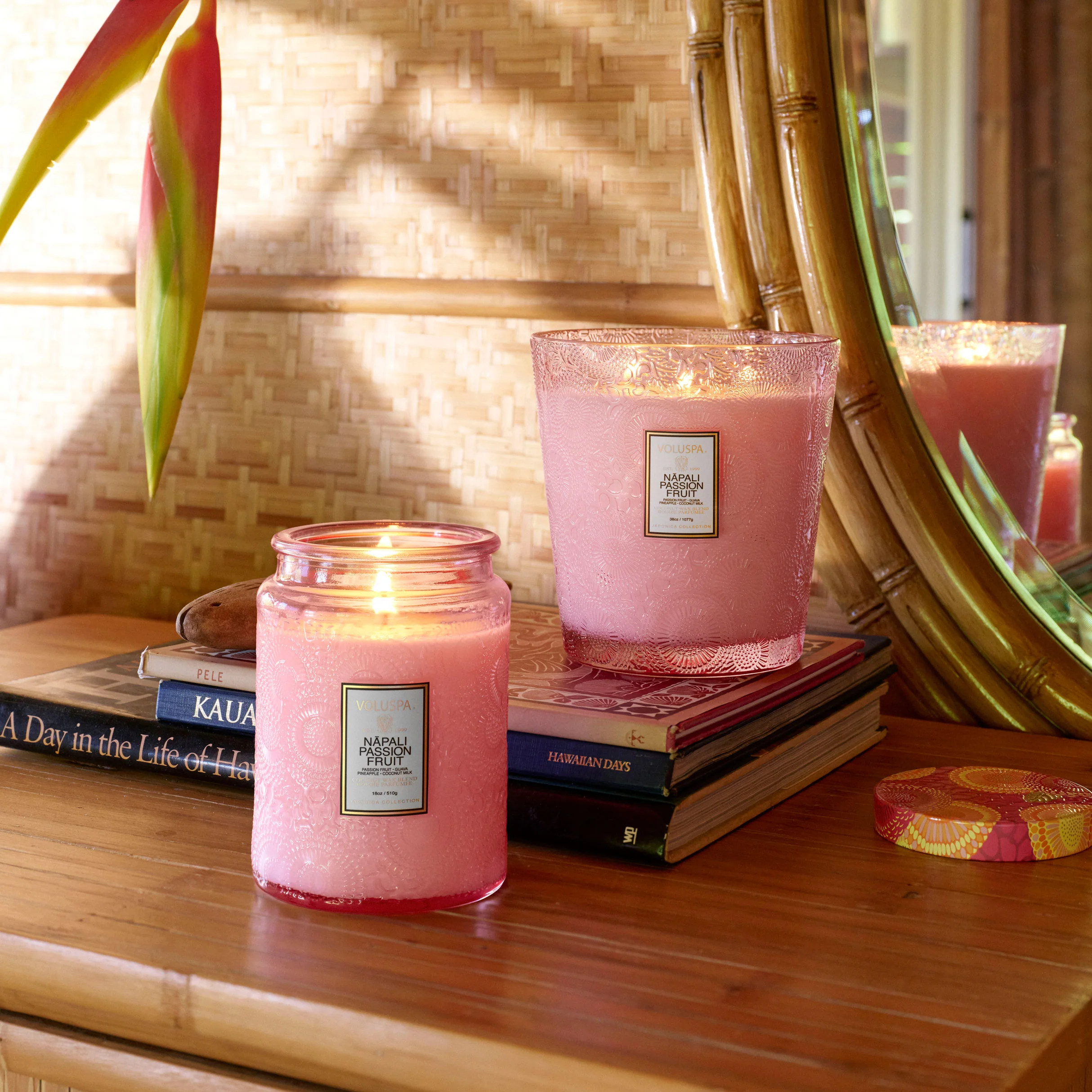 Nāpali Passion Fruit - 3 Wick Hearth Candle - Image 2