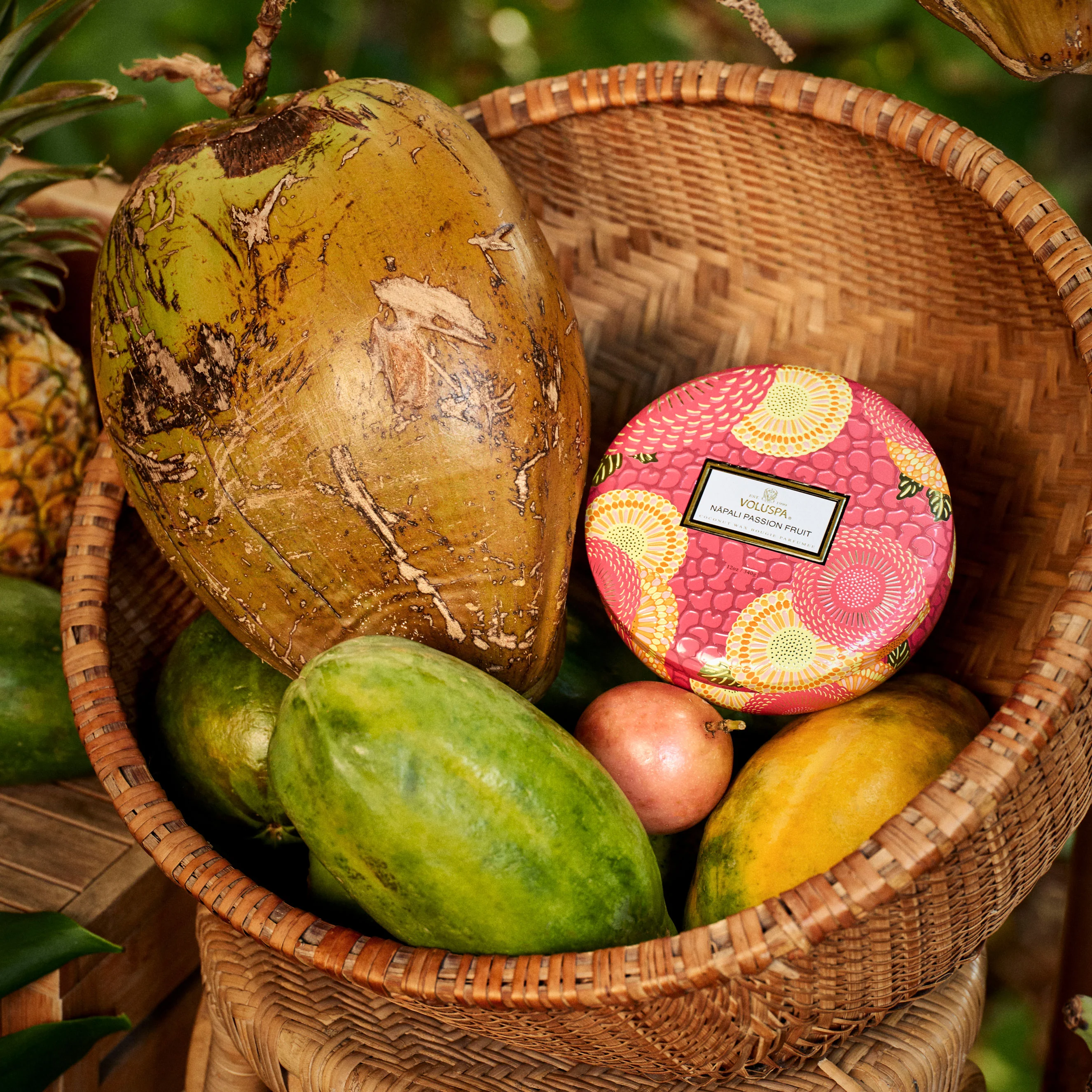 Nāpali Passion Fruit - 3 Wick Tin Candle - Image 4