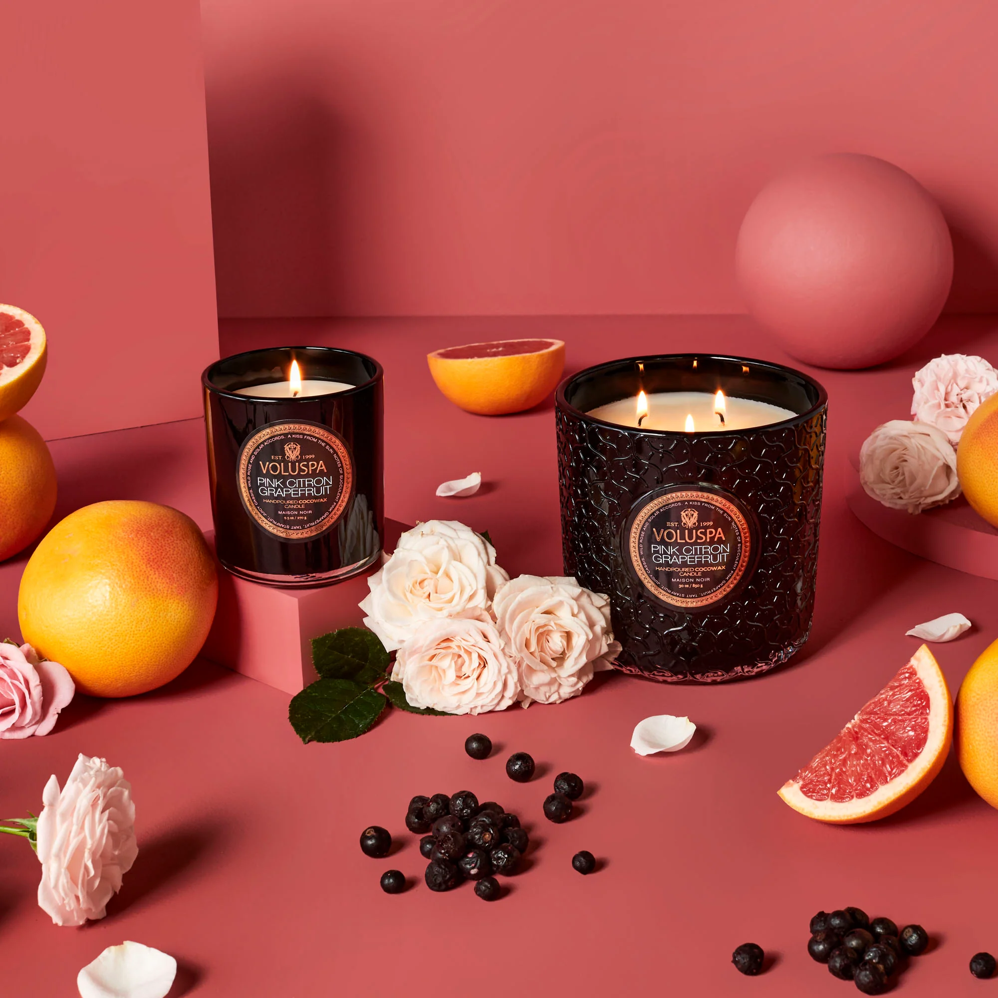 Pink Citron Grapefruit - Classic Candle - Image 3