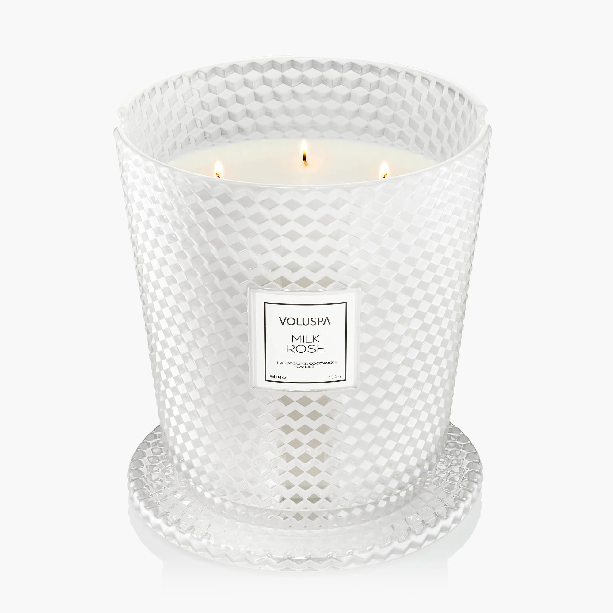 Milk Rose - 5 Wick Hearth Candle - Image 2