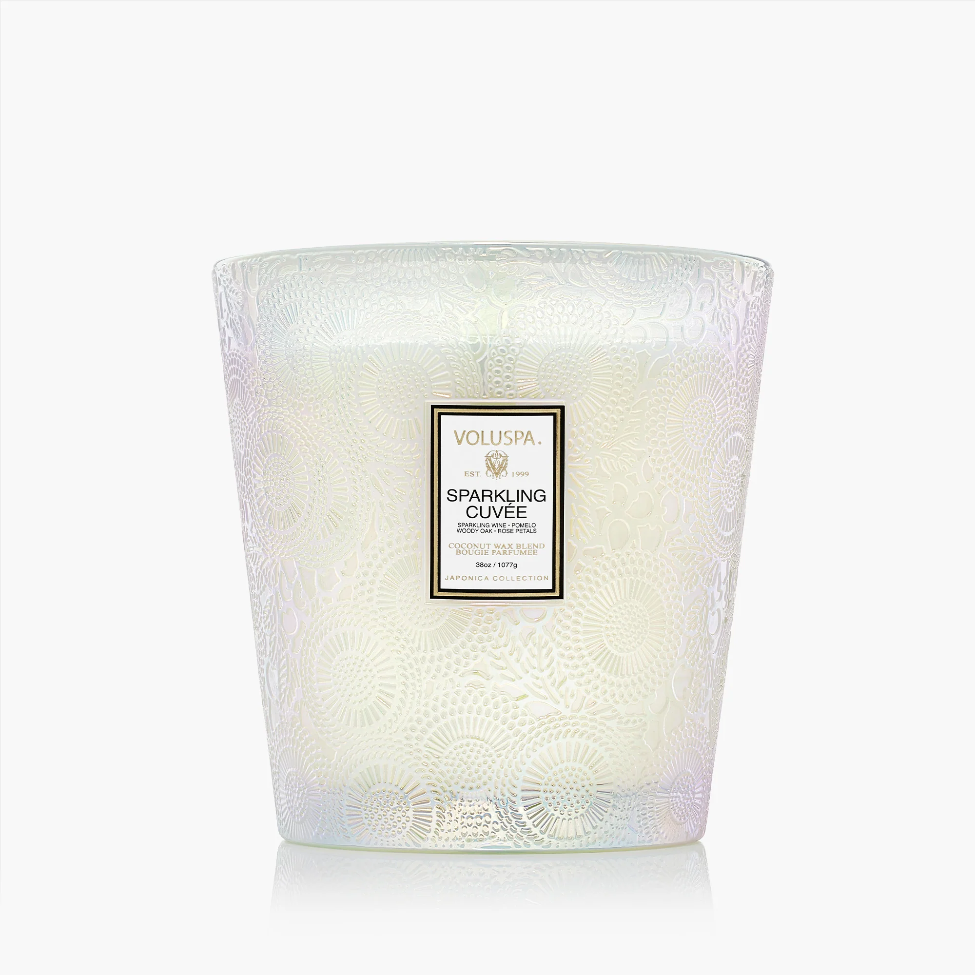 Sparkling Cuvée - 3 Wick Hearth Candle - Image 4
