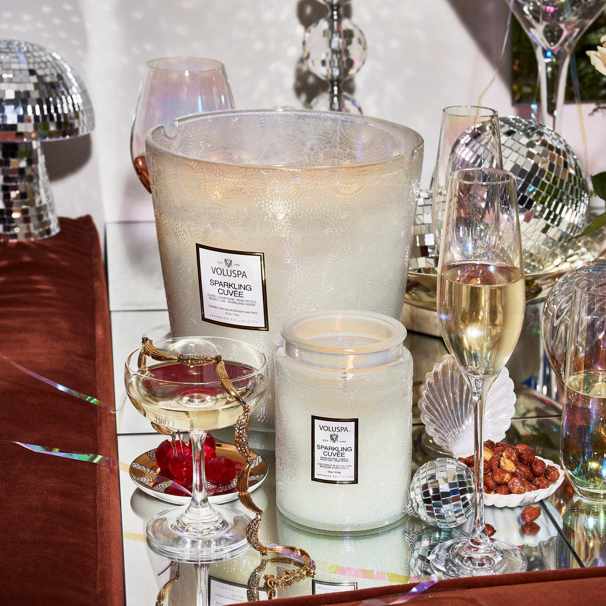 Sparkling Cuvée - 5 Wick Hearth Candle - Image 3
