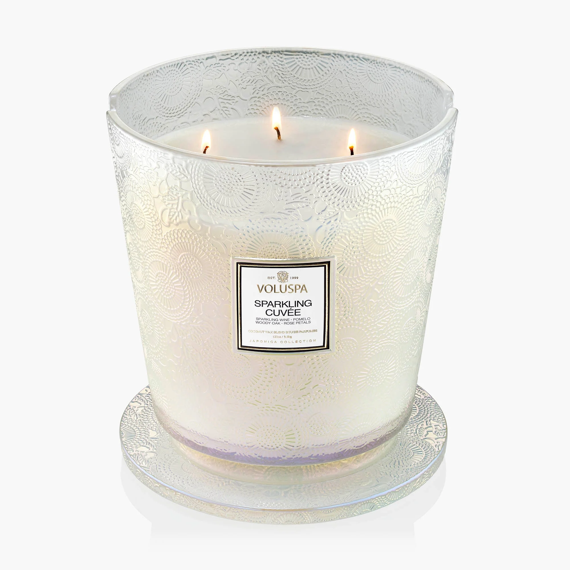 Sparkling Cuvée - 5 Wick Hearth Candle - Image 4