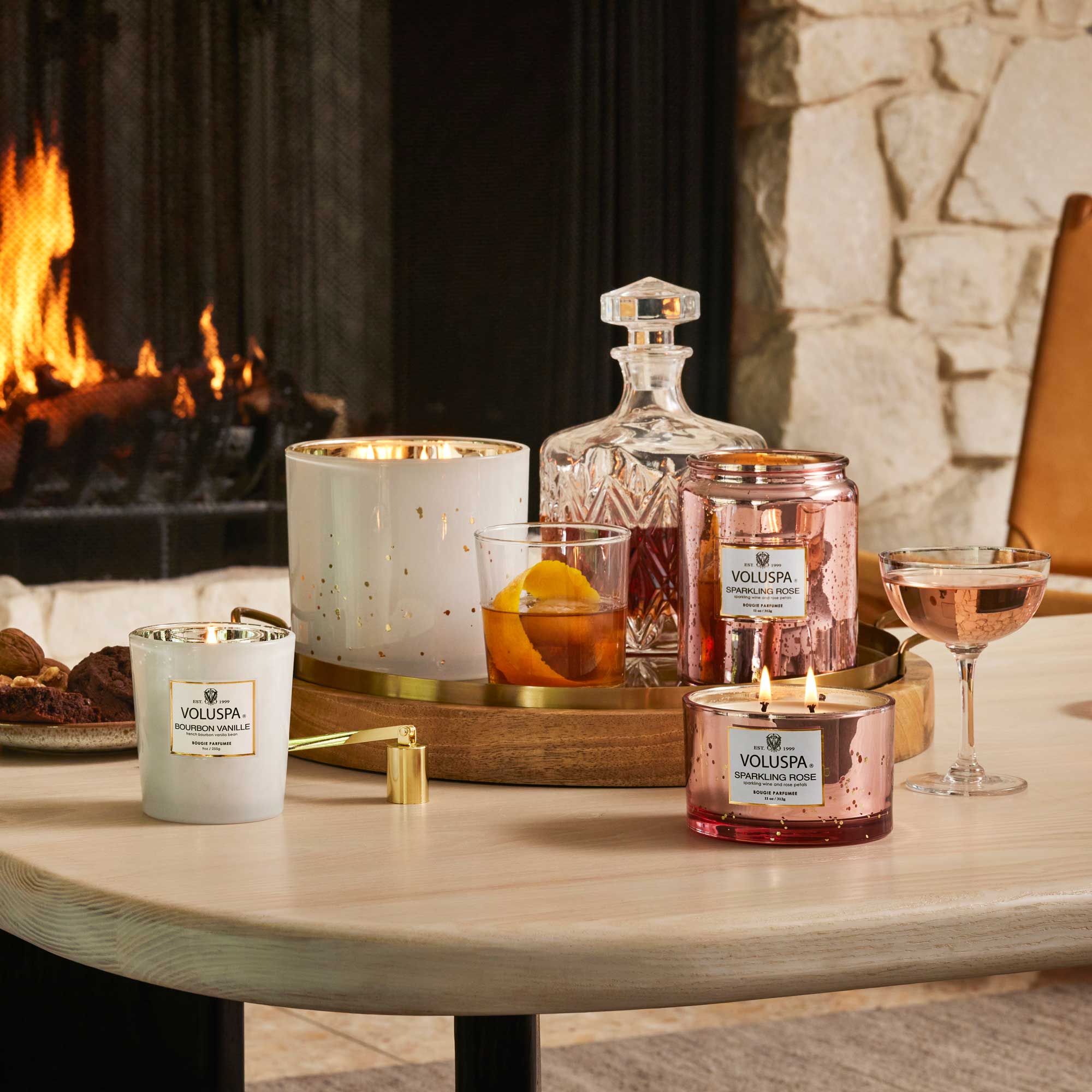 Sparkling Rose - Large Jar Candle - Image 2