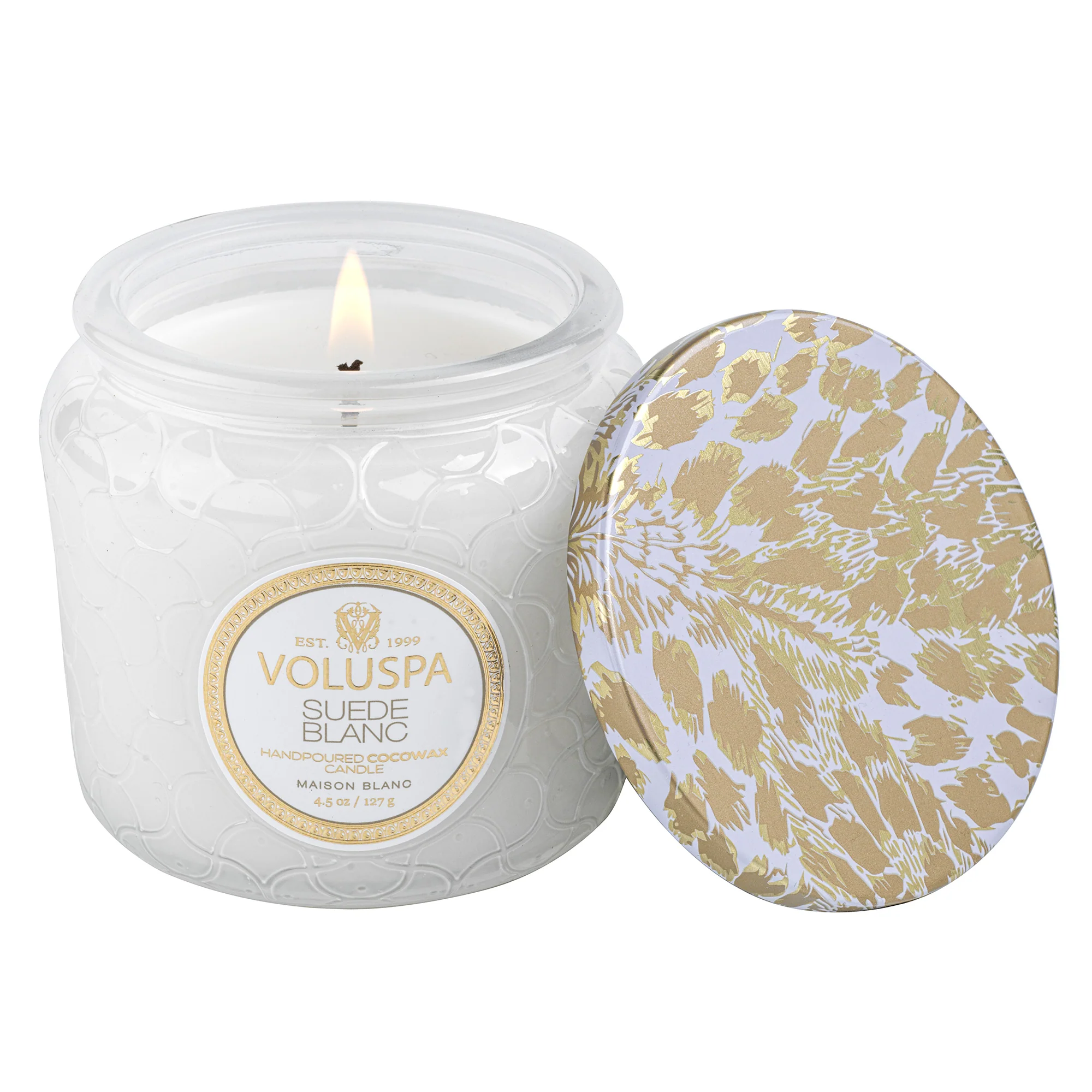 Suede Blanc - Petite Jar Candle - Image 2