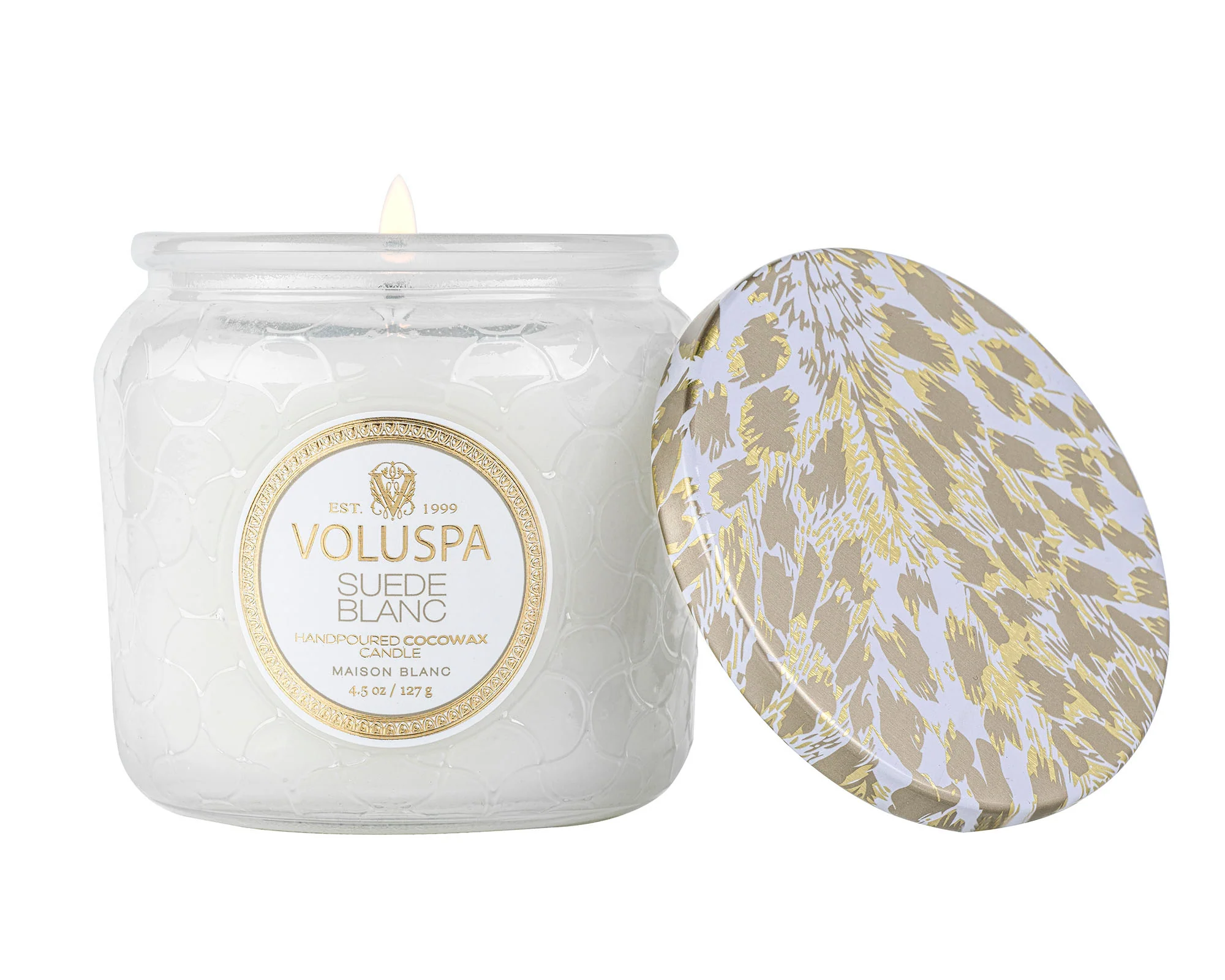 Suede Blanc - Petite Jar Candle - Image 5
