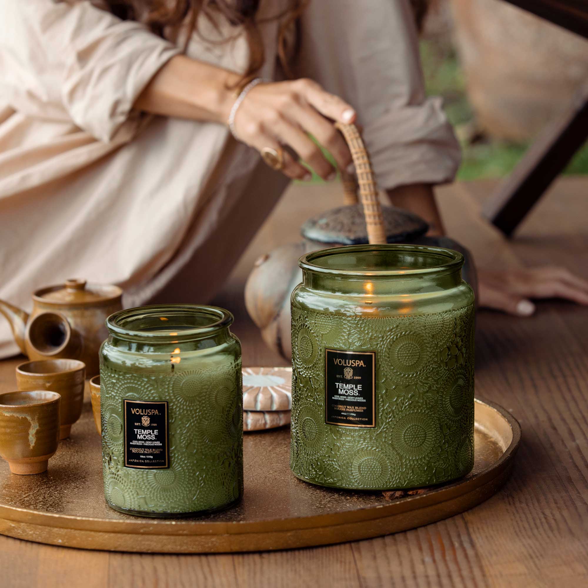 Temple Moss - Large Jar Candle - Image 2
