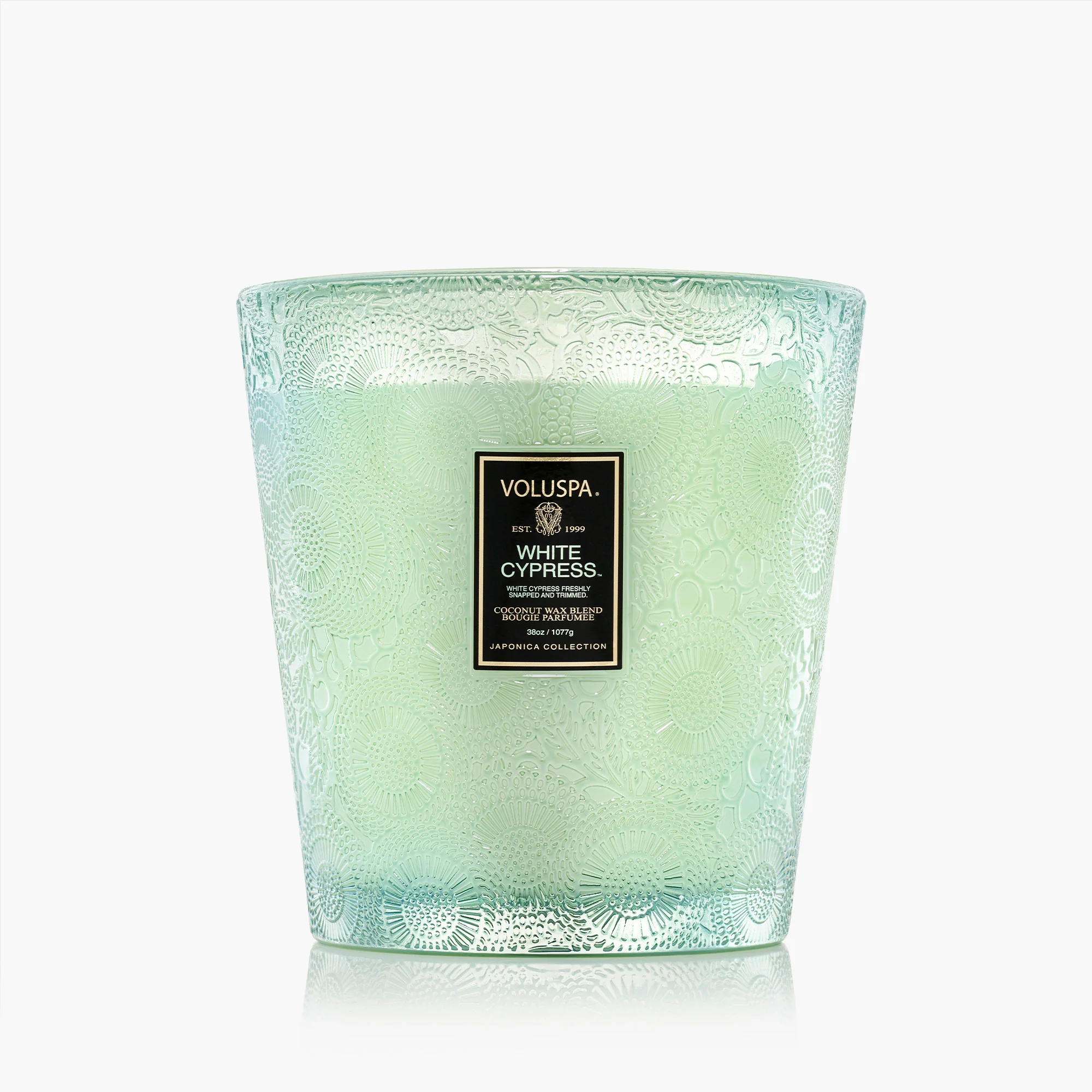 White Cypress - 3 Wick Hearth Candle - Image 5