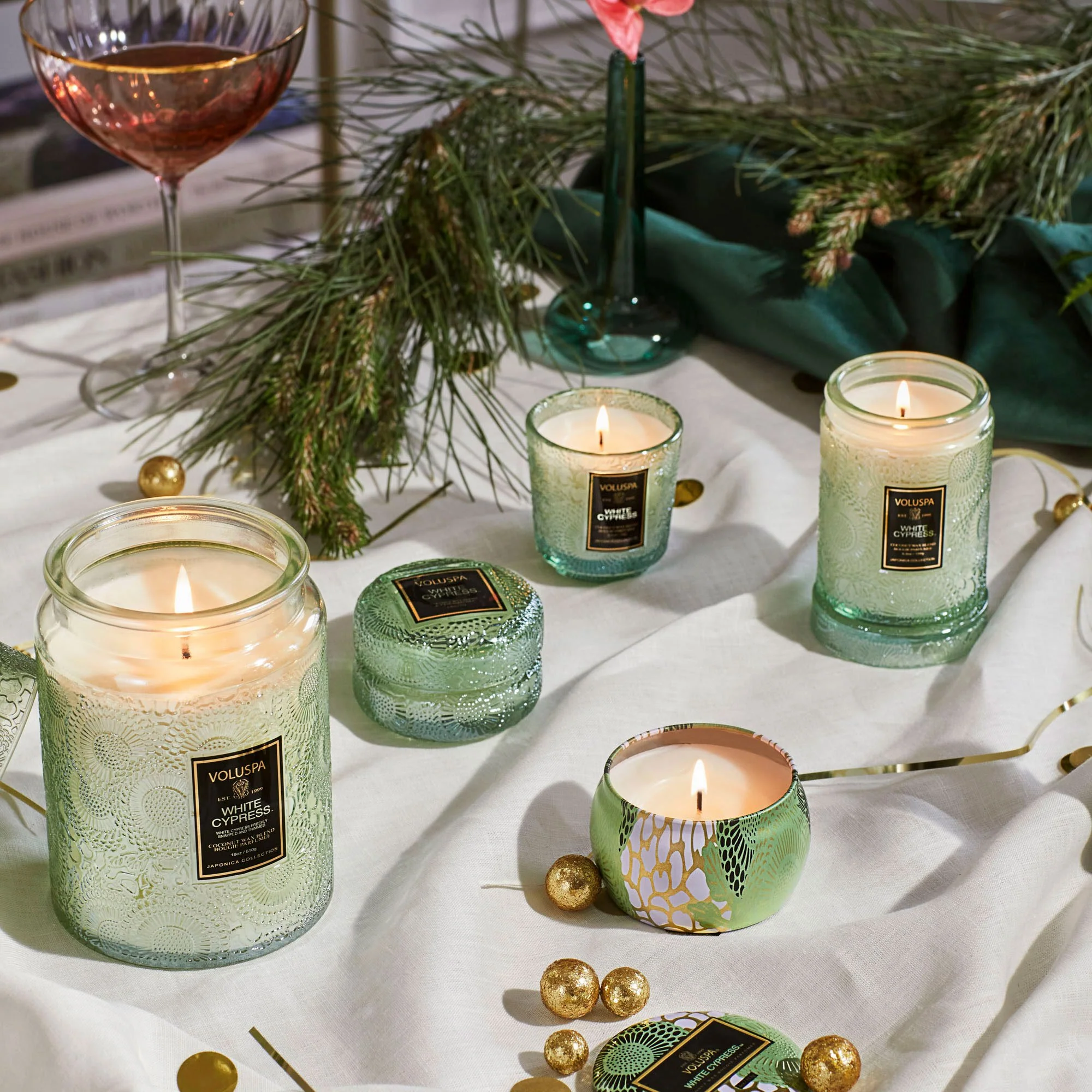 White Cypress - Mini Tin Candle - Image 4