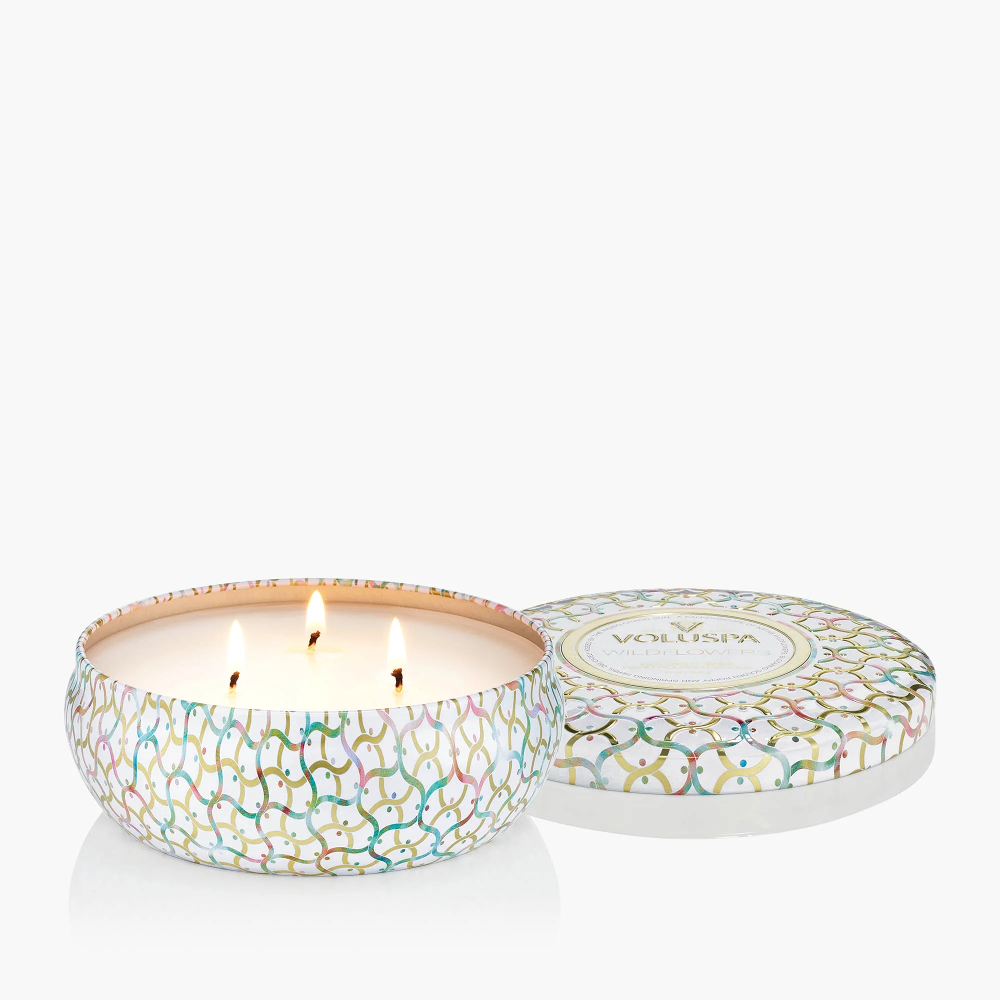 Wildflowers - 3 Wick Tin Candle - Image 5