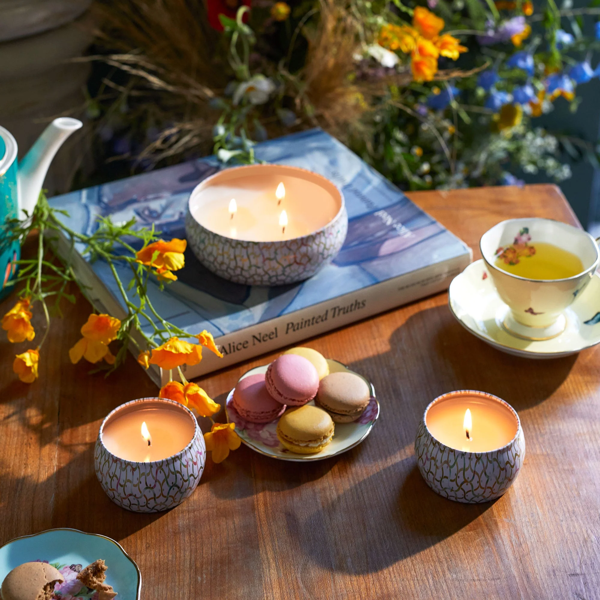 Wildflowers - Mini Tin Candle - Image 4